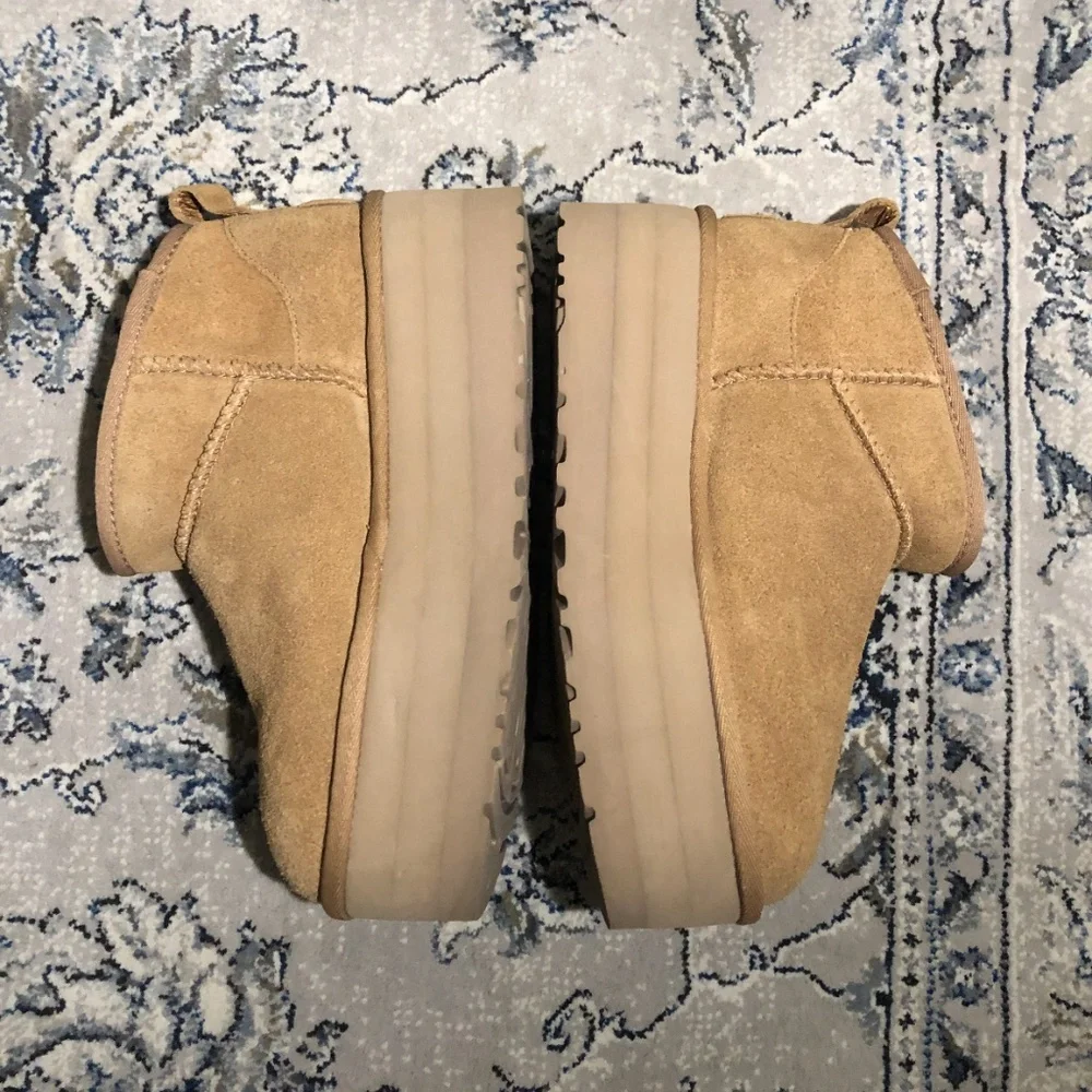 UGG Ultra Mini Platform Boots Chestnut